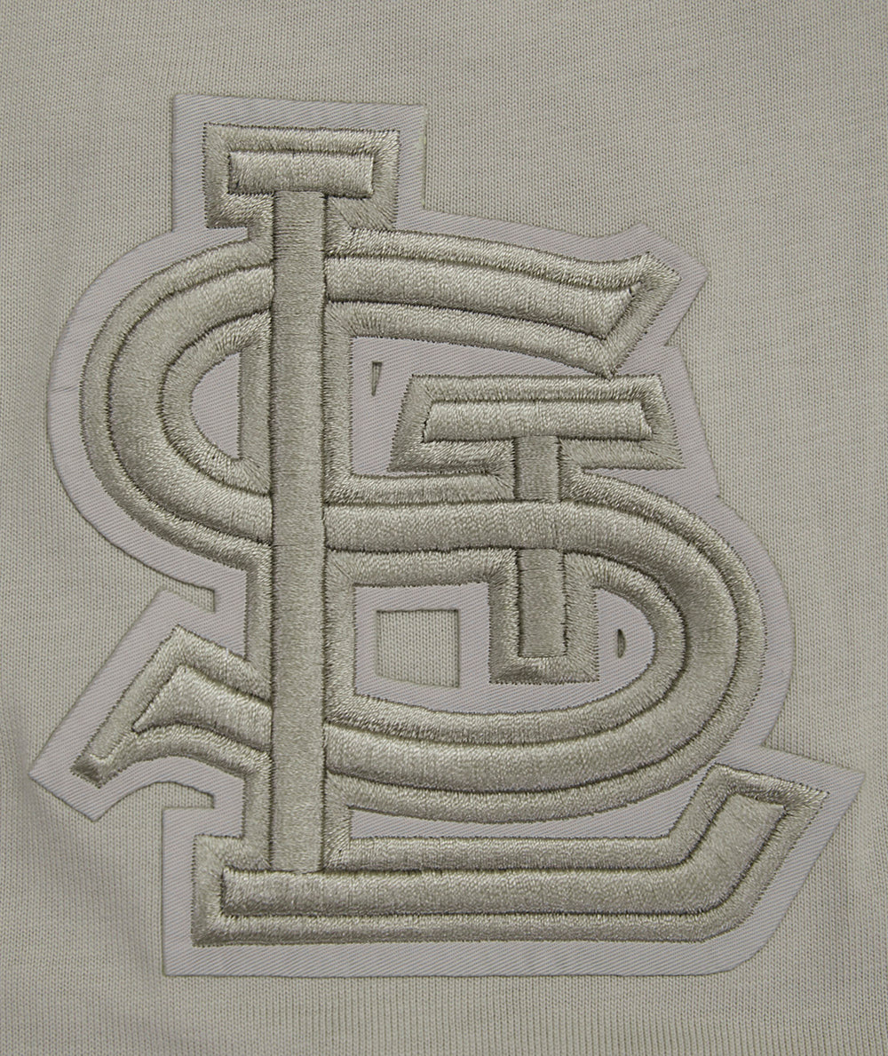 MLB ST. LOUIS CARDINALS RETRO NEUTRAL MEN'S  CJ DROP SHOULDER TOP (TAUPE)