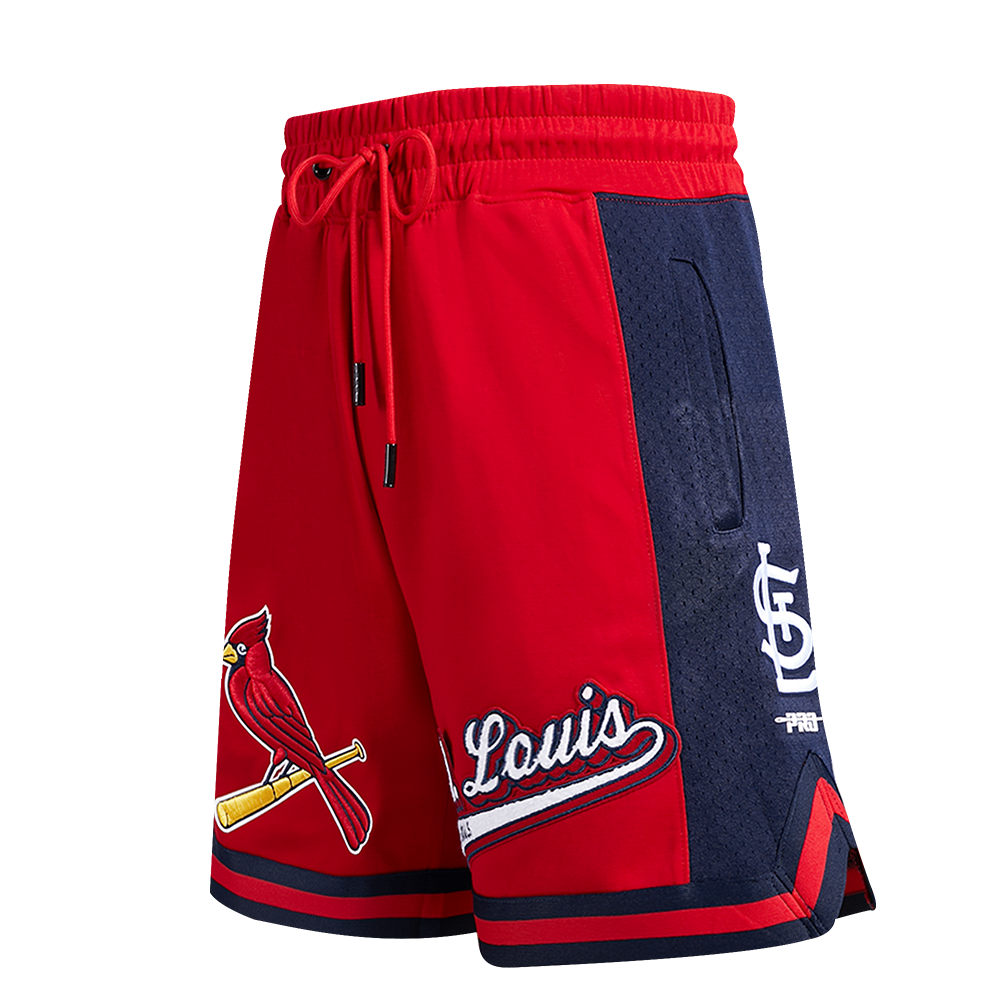 MLB ST. LOUIS CARDINALS SCRIPT TAIL MEN'S DK 2.0 SHORT (RED/MIDNIGHT NAVY/RED)