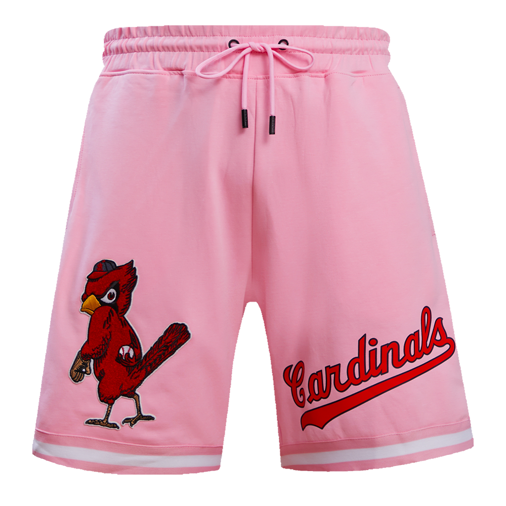 MLB ST. LOUIS CARDINALS CLASSIC CHENILLE MEN'S SHORT (PINK)