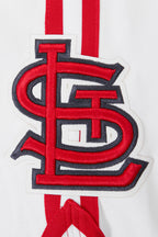 MLB ST. LOUIS CARDINALS CLASSIC CHENILLE SHORT POUR HOMME (BLANC)