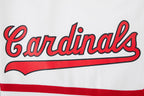 MLB ST. LOUIS CARDINALS CLASSIC CHENILLE SHORT POUR HOMME (BLANC)
