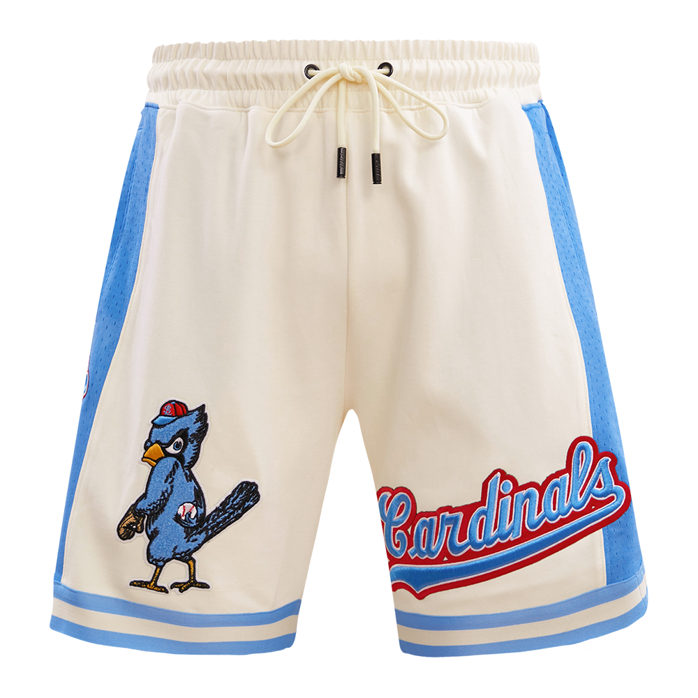 MLB ST. LOUIS CARDINALS RETRO CLASSIC SHORT 2.0 POUR HOMME (COQUILLE D'ŒUF/BLEU UNIVERSITÉ)