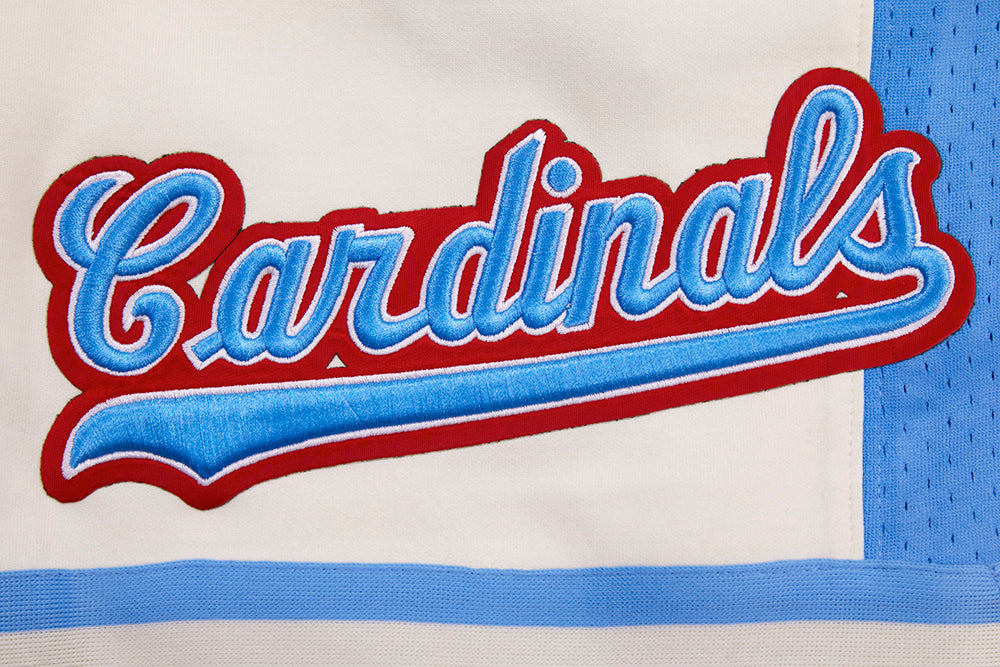 MLB ST. LOUIS CARDINALS RETRO CLASSIC SHORT 2.0 POUR HOMME (COQUILLE D'ŒUF/BLEU UNIVERSITÉ)