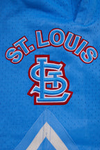 MLB ST. LOUIS CARDINALS RETRO CLASSIC SHORT 2.0 POUR HOMME (COQUILLE D'ŒUF/BLEU UNIVERSITÉ)