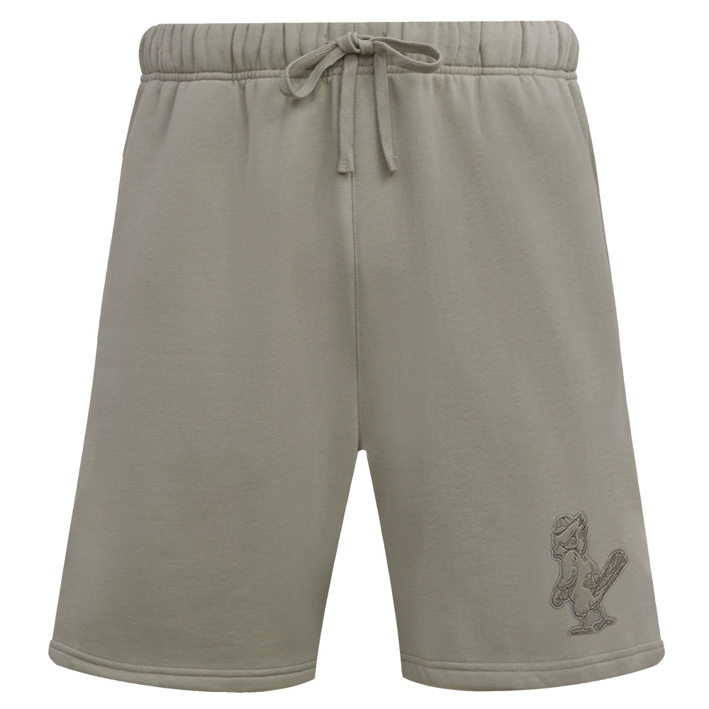 MLB ST. LOUIS CARDINALS NEUTRAL SHORT RÉTRO EN MOLLETON POUR HOMME (TAUPE)