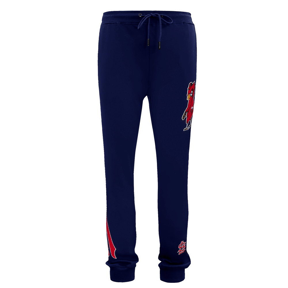 MLB ST. LOUIS CARDINALS CLASSIC CHENILLE PANTALON JOGGER POUR HOMME (MARINE MINUIT)