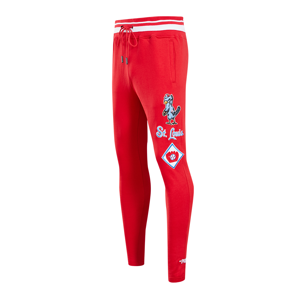 MLB ST. LOUIS CARDINALS RETRO CLASSIC MEN'S SWEATPANT (RED)