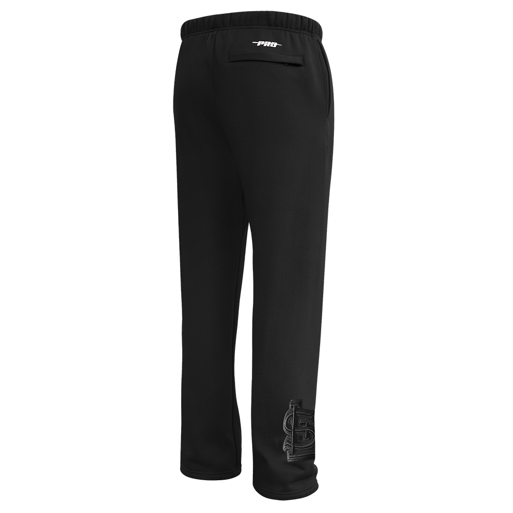 MLB ST. LOUIS CARDINALS RETRO NEUTRAL MEN'S  FLC SWEATPANT (BLACK)