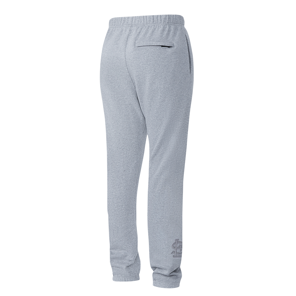 MLB ST. LOUIS CARDINALS RETRO NEUTRAL MEN'S  FLC SWEATPANT (DARK HEATHER GRAY)