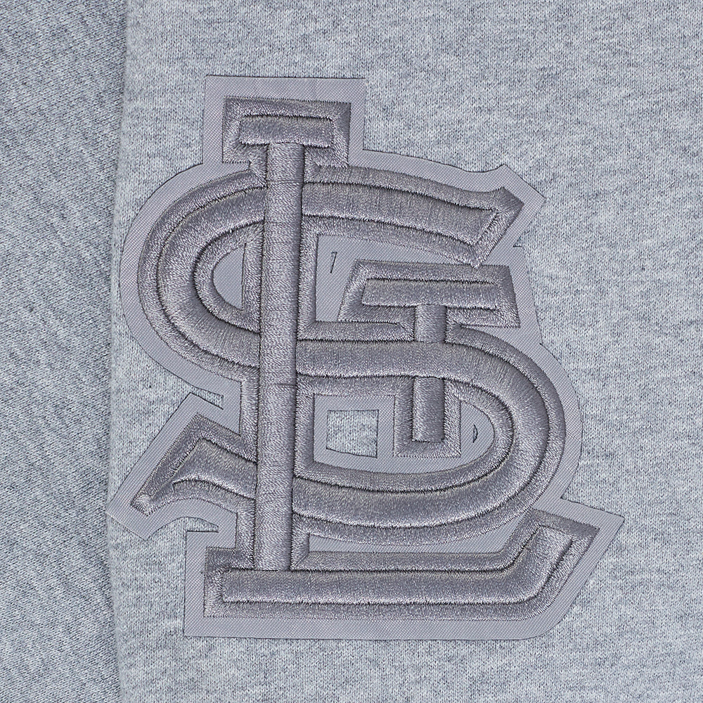 MLB ST. LOUIS CARDINALS RETRO NEUTRAL MEN'S  FLC SWEATPANT (DARK HEATHER GRAY)