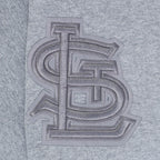 MLB ST. LOUIS CARDINALS RETRO NEUTRAL MEN'S  FLC SWEATPANT (DARK HEATHER GRAY)