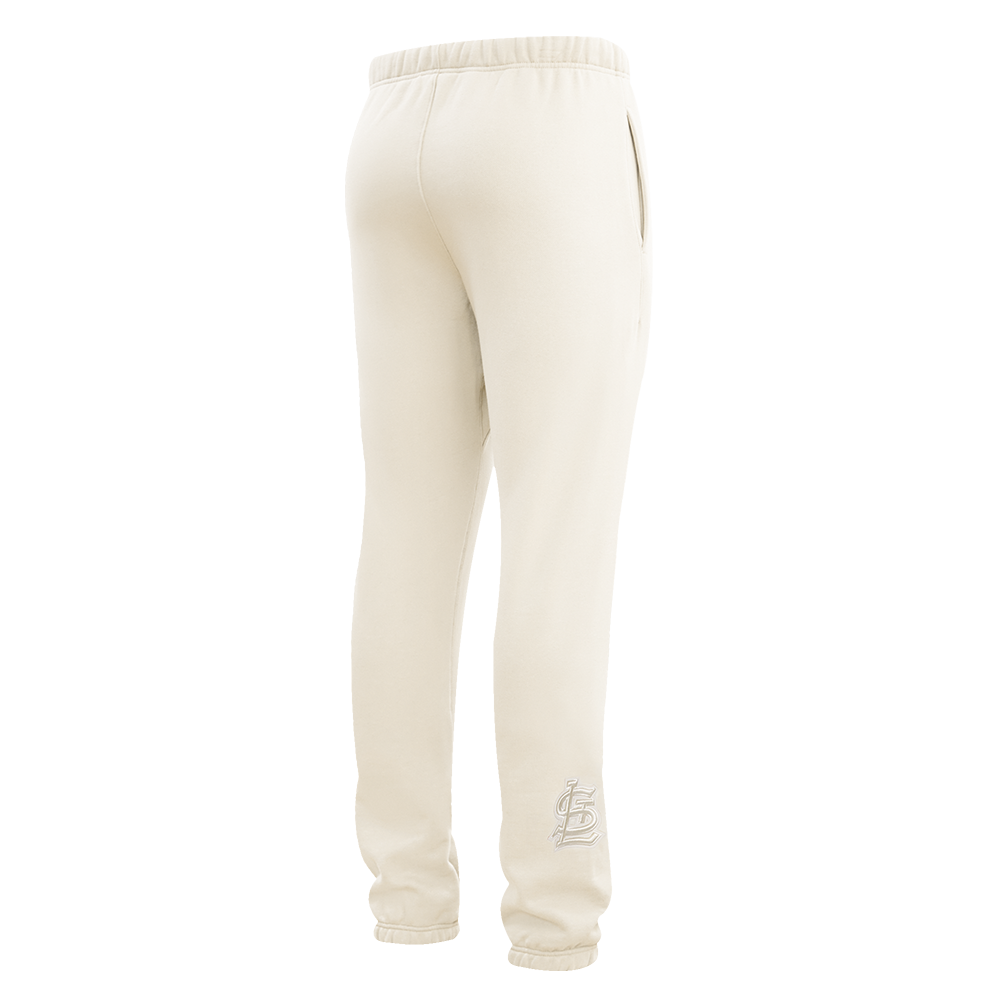 MLB ST. LOUIS CARDINALS RETRO NEUTRAL MEN'S  FLC SWEATPANT (EGGSHELL)