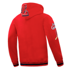 MLB ST. LOUIS CARDINALS MASH UP MEN'S RIB FLC PO HOODIE (RED/MIDNIGHT NAVY/RED)