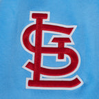 MLB ST. LOUIS CARDINALS SOUVENIR MEN'S FLC PO HOODIE (UNIVERSITY BLUE)