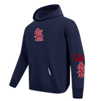 MLB ST. LOUIS CARDINALS LIVING LARGE CHANDAIL À CAPUCHON POUR HOMME (MARINE MINUIT)