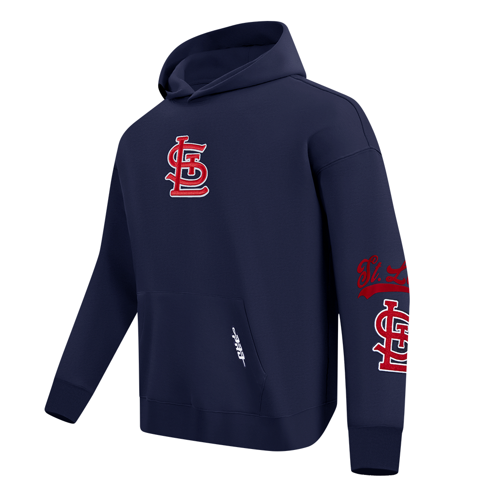 MLB ST. LOUIS CARDINALS LIVING LARGE CHANDAIL À CAPUCHON POUR HOMME (MARINE MINUIT)