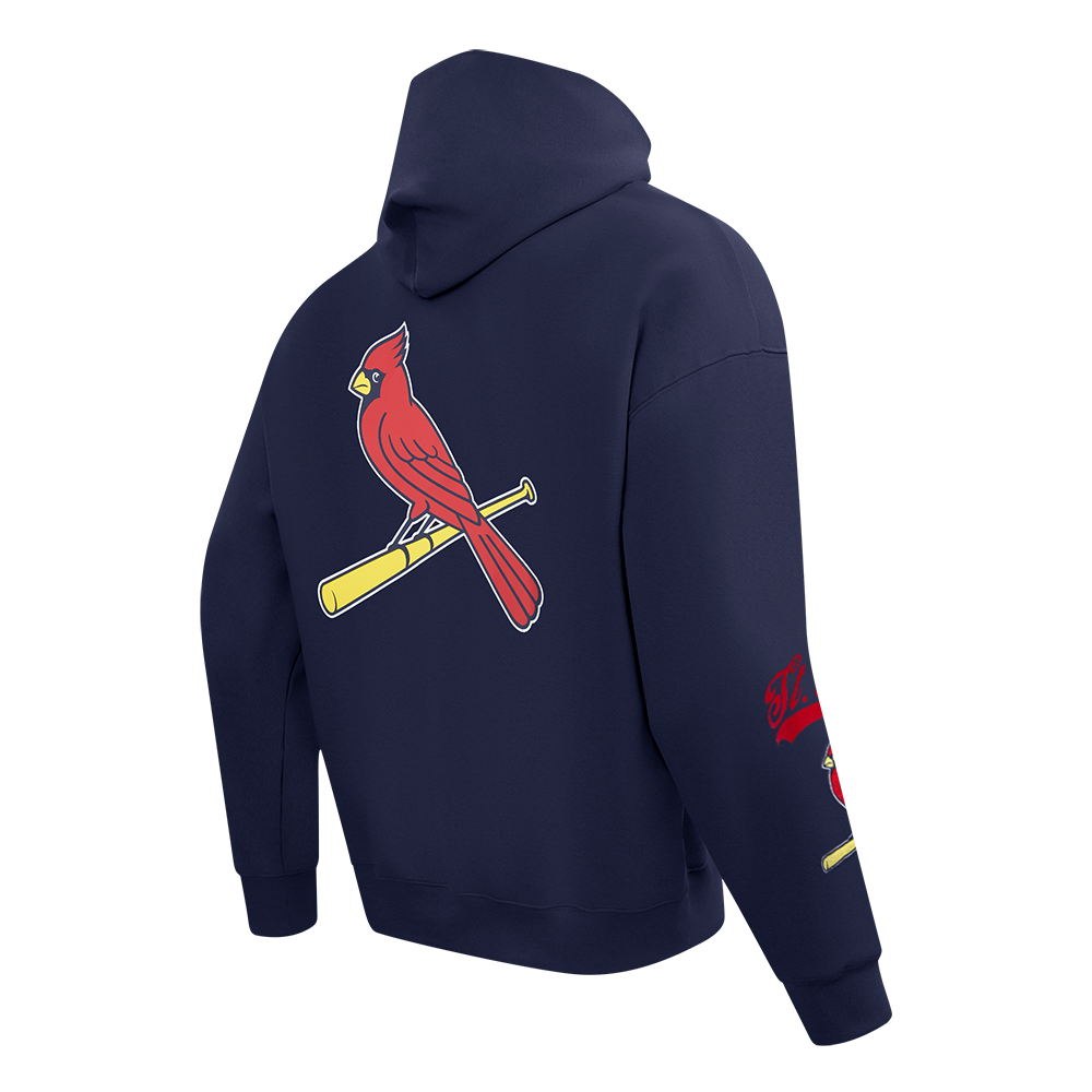 MLB ST. LOUIS CARDINALS LIVING LARGE CHANDAIL À CAPUCHON POUR HOMME (MARINE MINUIT)