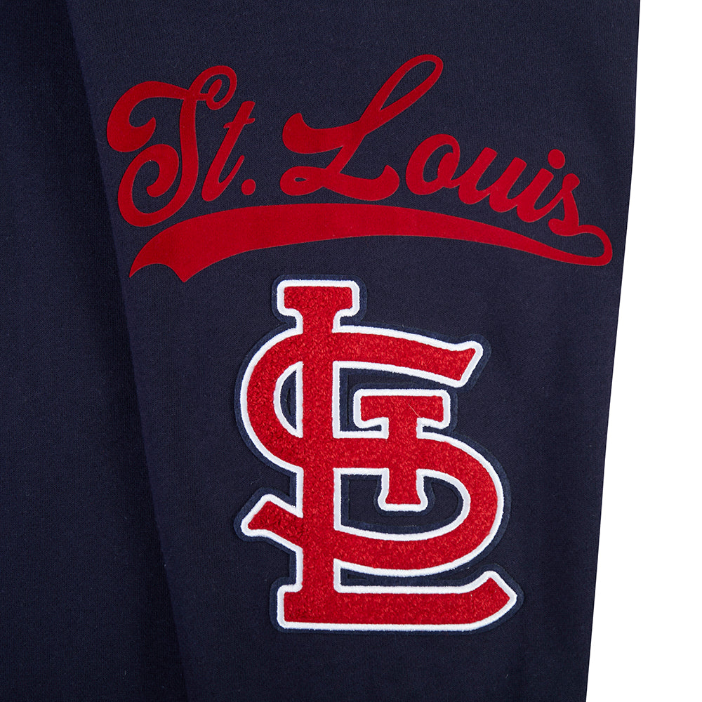 MLB ST. LOUIS CARDINALS LIVING LARGE CHANDAIL À CAPUCHON POUR HOMME (MARINE MINUIT)