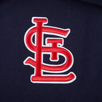 MLB ST. LOUIS CARDINALS LIVING LARGE CHANDAIL À CAPUCHON POUR HOMME (MARINE MINUIT)
