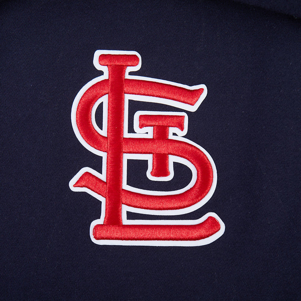 MLB ST. LOUIS CARDINALS LIVING LARGE CHANDAIL À CAPUCHON POUR HOMME (MARINE MINUIT)