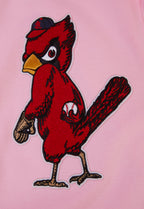 MLB ST. LOUIS CARDINALS CLASSIC CHENILLE CHANDAIL À CAPUCHON À GLISSIÈRE POUR HOMME (ROSE)
