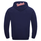 MLB ST. LOUIS CARDINALS OLD ENGLISH CHANDAIL À CAPUCHON EN MOLLETON POUR HOMME (MARINE MINUIT)