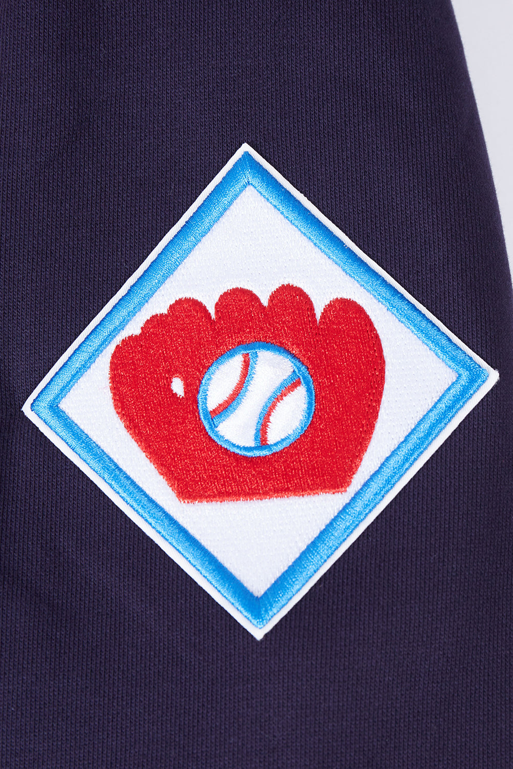 MLB ST. LOUIS CARDINALS OLD ENGLISH CHANDAIL À CAPUCHON EN MOLLETON POUR HOMME (MARINE MINUIT)