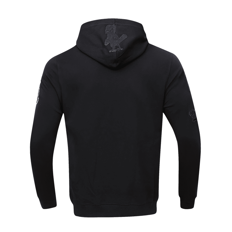MLB ST. LOUIS CARDINALS TRIPLE BLACK MEN'S PULLOVER HOODIE (TRIPLE BLACK)