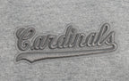 MLB ST. LOUIS CARDINALS NEUTRAL MEN'S PULLOVER HOODIE (DARK HEATHER GRAY)