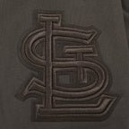 MLB ST. LOUIS CARDINALS NEUTRAL MEN'S PULLOVER HOODIE (DARK TAUPE)