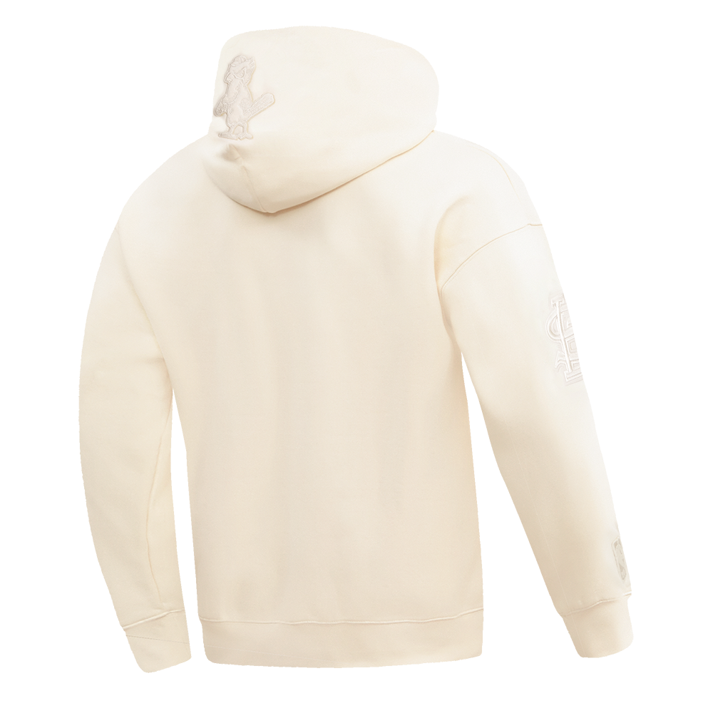 MLB ST. LOUIS CARDINALS NEUTRAL MEN'S PULLOVER HOODIE (EGGSHELL)