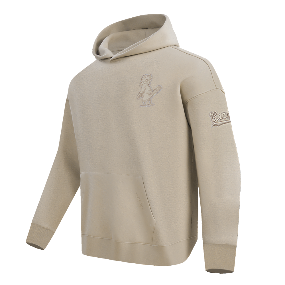 MLB ST. LOUIS CARDINALS NEUTRAL MEN'S PULLOVER HOODIE (TAUPE)