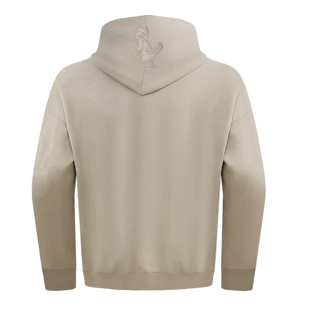 MLB ST. LOUIS CARDINALS NEUTRAL MEN'S PULLOVER HOODIE (TAUPE)