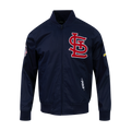 MLB ST. LOUIS CARDINALS LIVING LARGE BLOUSON EN SERGÉ POUR HOMME (MARINE MINUIT)