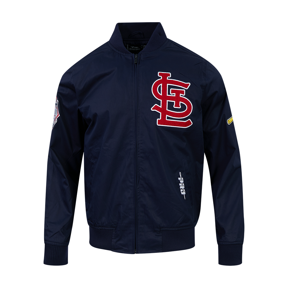 MLB ST. LOUIS CARDINALS LIVING LARGE BLOUSON EN SERGÉ POUR HOMME (MARINE MINUIT)