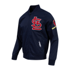 MLB ST. LOUIS CARDINALS LIVING LARGE BLOUSON EN SERGÉ POUR HOMME (MARINE MINUIT)