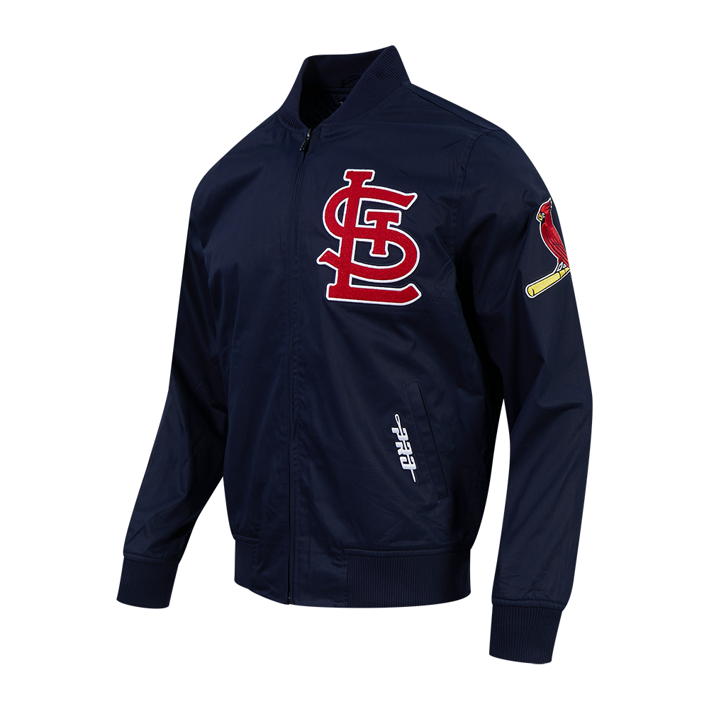 MLB ST. LOUIS CARDINALS LIVING LARGE BLOUSON EN SERGÉ POUR HOMME (MARINE MINUIT)