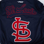 MLB ST. LOUIS CARDINALS LIVING LARGE BLOUSON EN SERGÉ POUR HOMME (MARINE MINUIT)