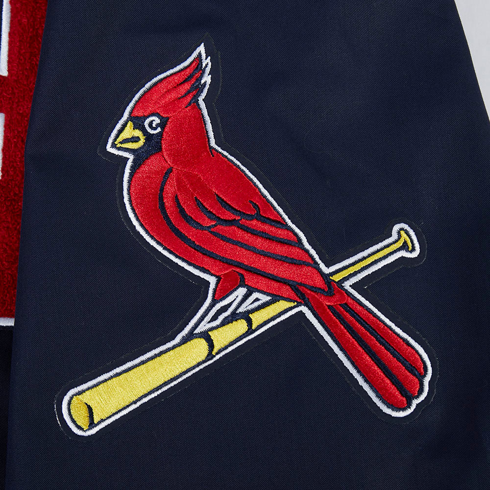 MLB ST. LOUIS CARDINALS LIVING LARGE BLOUSON EN SERGÉ POUR HOMME (MARINE MINUIT)