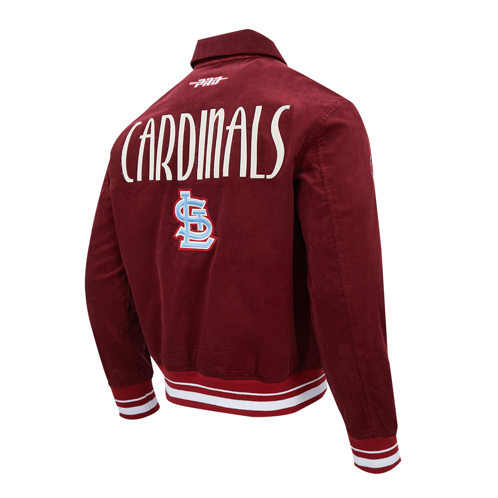 MLB ST. LOUIS CARDINALS ORIGINAL PLAYERS BLOUSON POUR HOMME (ROUGE CARDINAL)