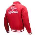 MLB ST. LOUIS CARDINALS CLASSIC CORDUROY MANTEAU POUR HOMME (ROUGE)