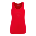 MLB ST. LOUIS CARDINALS TRIPLE TONAL CAMISOLE DOS NAGEUR À COUPE DÉCONTRACTÉE POUR FEMME (ROUGE)