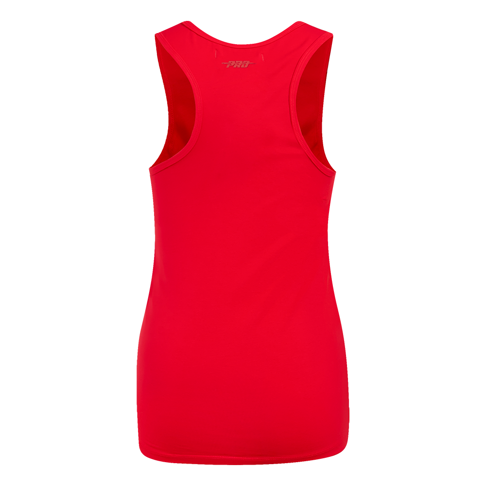 MLB ST. LOUIS CARDINALS TRIPLE TONAL CAMISOLE DOS NAGEUR À COUPE DÉCONTRACTÉE POUR FEMME (ROUGE)