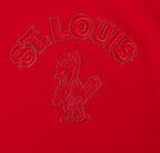 MLB ST. LOUIS CARDINALS TRIPLE TONAL CAMISOLE DOS NAGEUR À COUPE DÉCONTRACTÉE POUR FEMME (ROUGE)