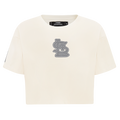 MLB ST. LOUIS CARDINALS REVERSE FRENCH TERRY HAUT EN JERSEY SIMPLE À COUPE CARRÉE POUR FEMME (COQUILLE D'ŒUF)