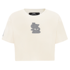 MLB ST. LOUIS CARDINALS REVERSE FRENCH TERRY HAUT EN JERSEY SIMPLE À COUPE CARRÉE POUR FEMME (COQUILLE D'ŒUF)
