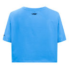 MLB ST. LOUIS CARDINALS RETRO ELEVATION HAUT EN JERSEY SIMPLE À COUPE CARRÉE POUR FEMME (BLEU UNIVERSITÉ)