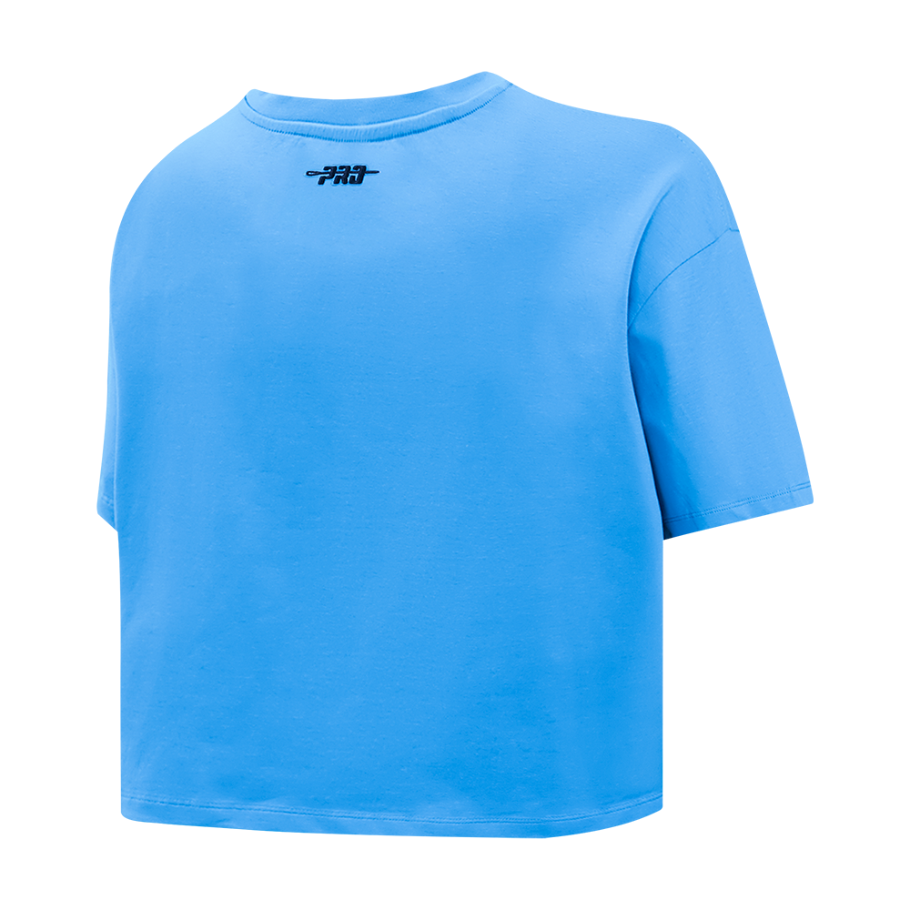 MLB ST. LOUIS CARDINALS RETRO ELEVATION HAUT EN JERSEY SIMPLE À COUPE CARRÉE POUR FEMME (BLEU UNIVERSITÉ)