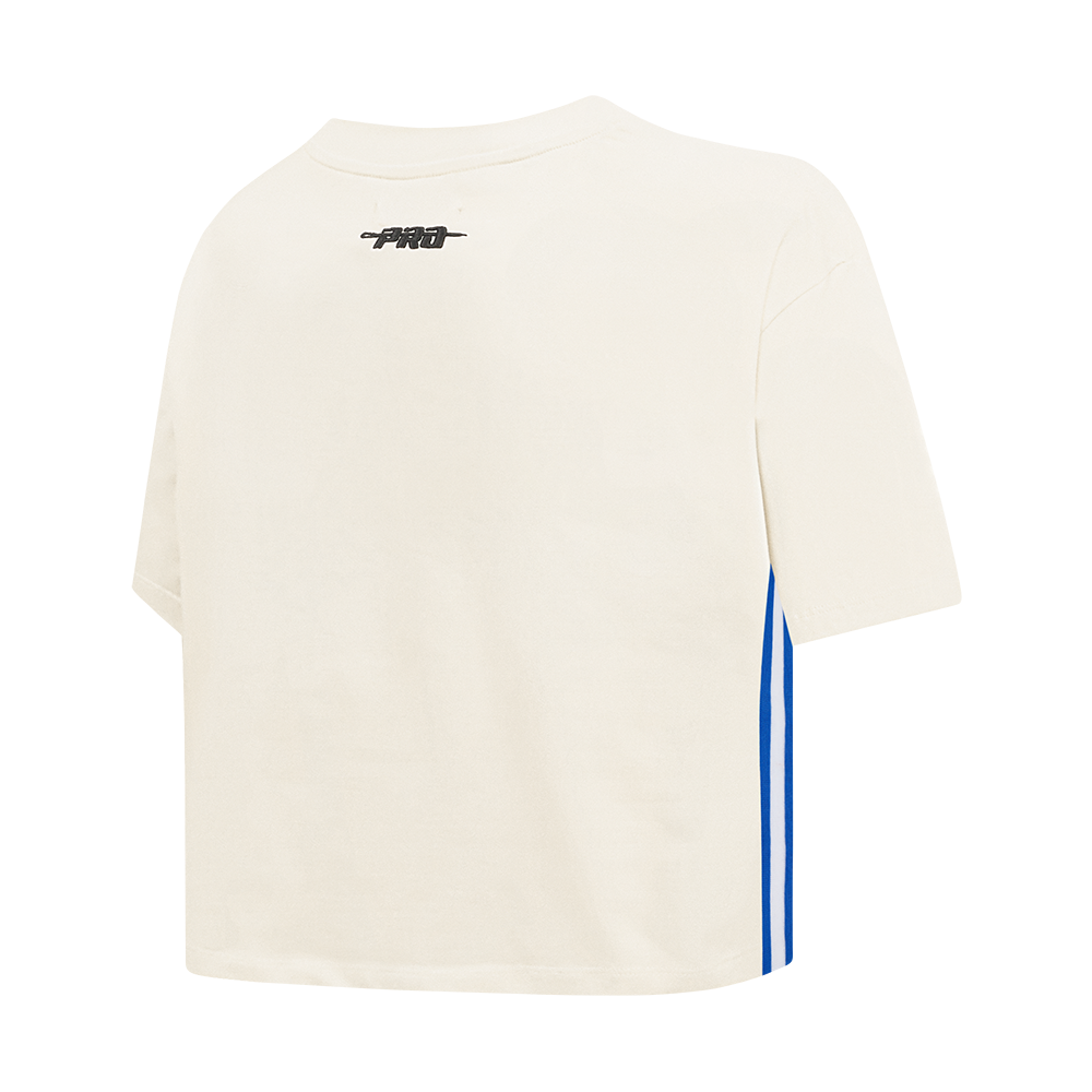 MLB ST. LOUIS CARDINALS RETRO CLASSIC HAUT EN JERSEY SIMPLE À COUPE CARRÉE POUR FEMME (COQUILLE D'ŒUF)