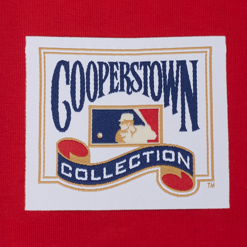 MLB ST. LOUIS CARDINALS  RETRO CLASSIC WOMEN'S SJ BOXY TOP (RED)